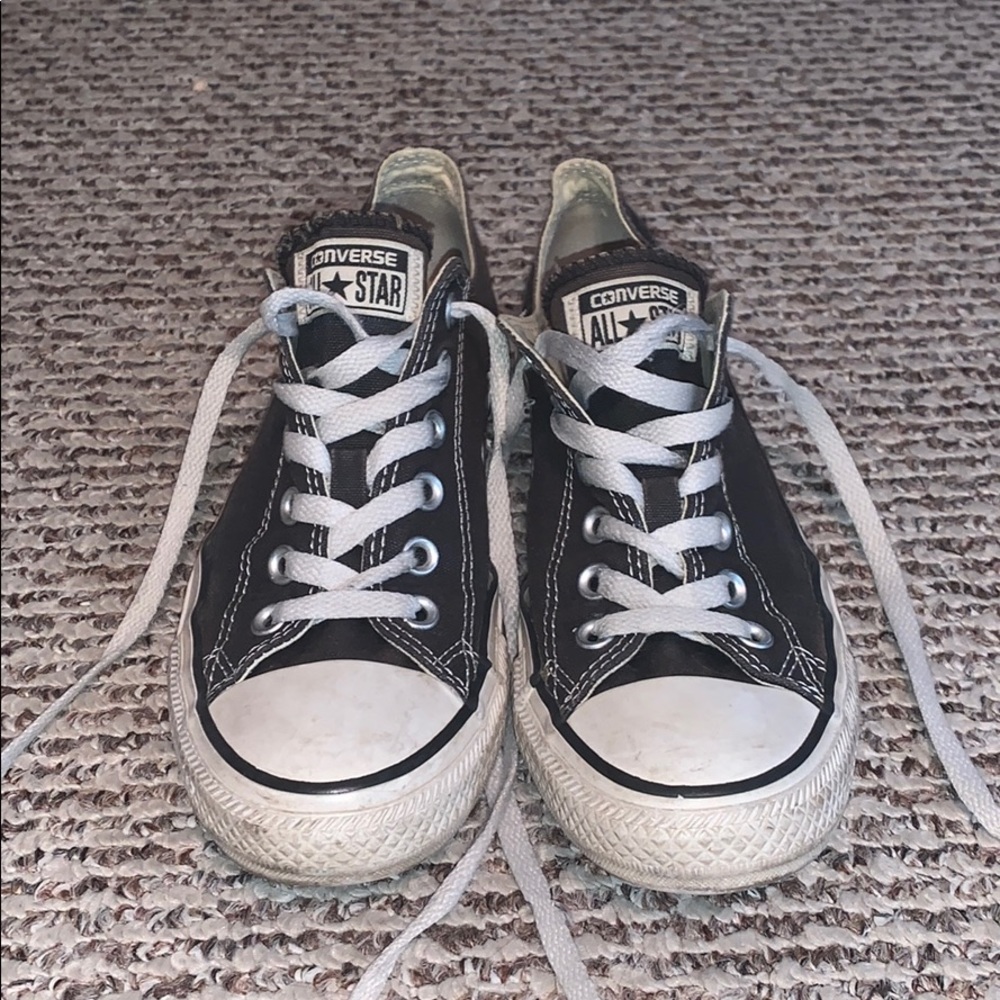 Black converse